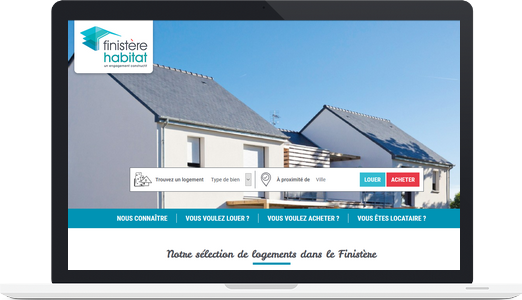 Exemple de site joomla : Finistère Habitat