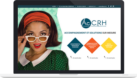 Exemple de site wordpress : AcCRH